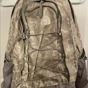 north face jester backpack flowers